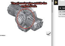 Oil Cooler Pipe Outside Engine Block Diagram.png