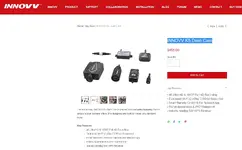 innovv k2 dual channel motorcycle motocam