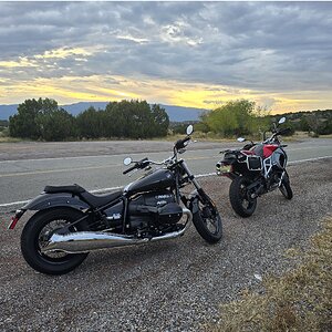 First ride in Albuquerque.